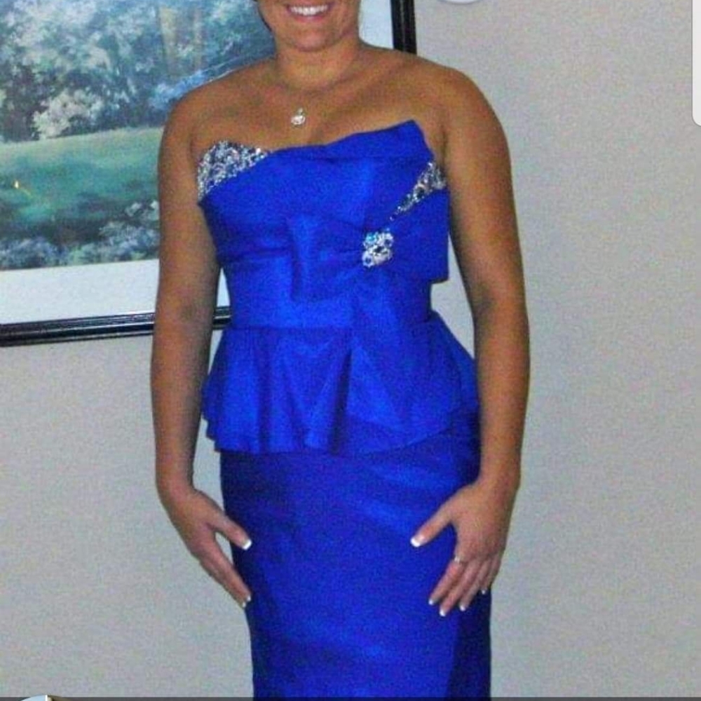 Jovani Prom Ball Gown 8 Peplum
